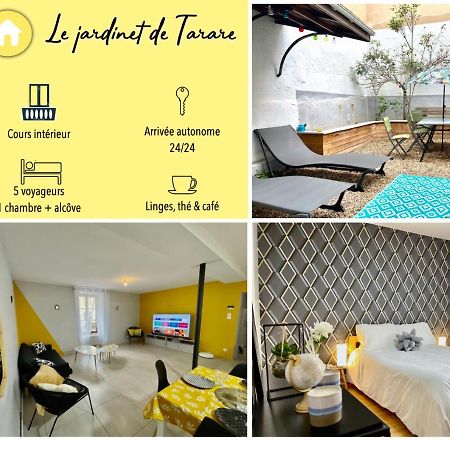 Ferienwohnung Le Petit Jardinet De Tarare Exterior foto